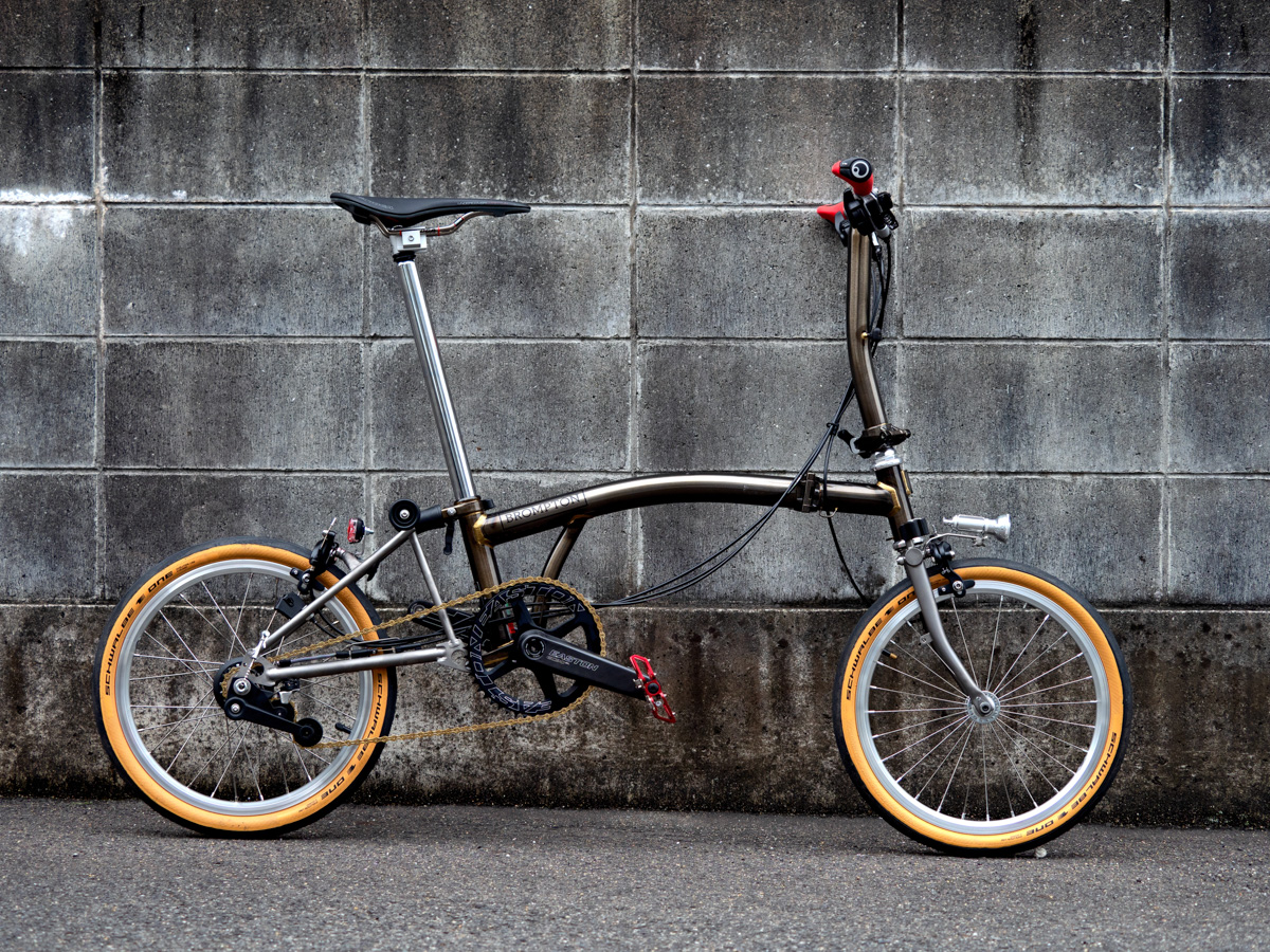 BROMPTON S6L-Xという折りたたみ自転車 - SmallOutdoors